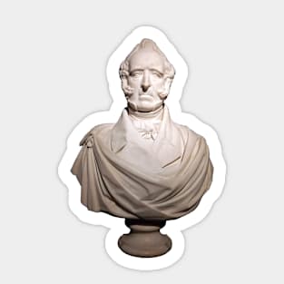 Marble Bust of Martin de los Heros de las Barcenas by Ponciano Pinzano Gascon Sticker